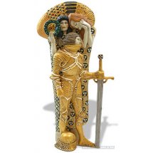 Gustav Klimt Der Ritter Jugendstil Beeld