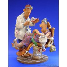 Profisti  Art Sculptor Comic Dentist Statue