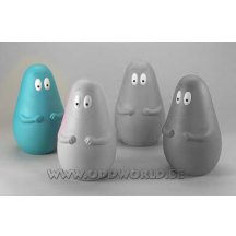 Barbapapa Groot Beeld Blauw
