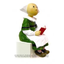 Becassine Polychrome Statue