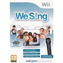We sing + 1 microphone Nintento Wii Game