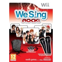We sing rock + 2 microphones Nintento Wii Game