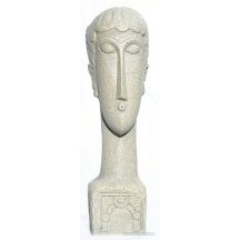 Modigliani Abstract Female Head Sculpture 1913  Statue