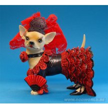 Aye Chihuahua Chi Chi Chihuahua Dog Statue