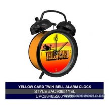 Yellow Card Alarm Clock