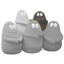 Barbapapa Groot Kussen Pluche Zwart