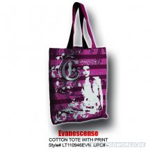 Evanesance Tote Pink Golden Artwork