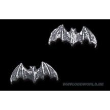 Bat Studs Pair Earrings Set Of 2