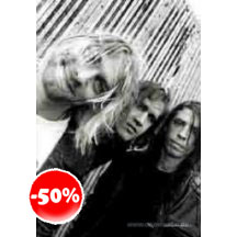 Nirvana Cobain Groep Textiel Poster