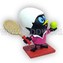 Calimero Tennis Tennisman Beeld
