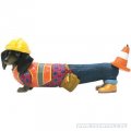 Hot Diggity Bouwvakker Tekkel Hond Beeld