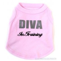 Diva In Training Hond T-shirt