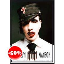 Marilyn Manson Textiel Poster Vlag