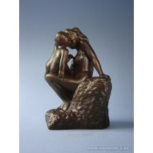 Auguste Rodin Jonge Moeder Met Kind Beeld