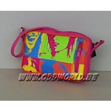 Faces Trendy Pop Art Tasje