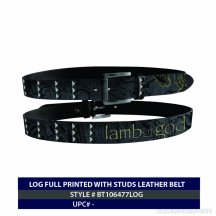 Lamb Of God With Studs Belt