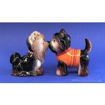 Mwah Peper En Zout Yorkshire Terriers Beeld