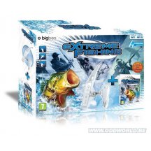 Extreme fishing + rod Nintento Wii Game
