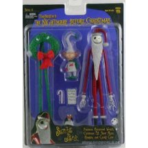 Nightmare Before Christmas Serie 3 Santa Jack Actie Figuur