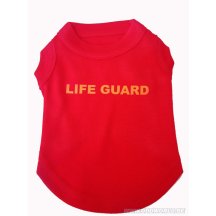 Lifeguard Hond Rood T-shirt