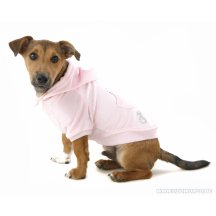 Pretty In Pink Hond Sweater Met Kap
