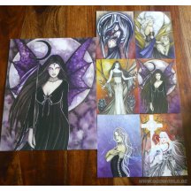 Gothic Kaart Set Van 19 Gothische (kerst) Kaarten