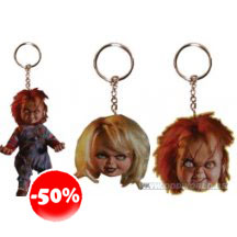 Brice Of Chucky Sleutelhanger Set Van 3