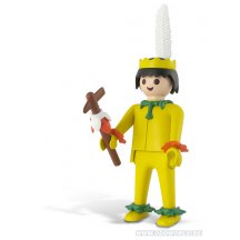 Playmobil Indiaan Resin Beeld